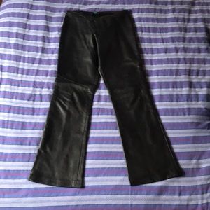 Women’s Danier leather pants